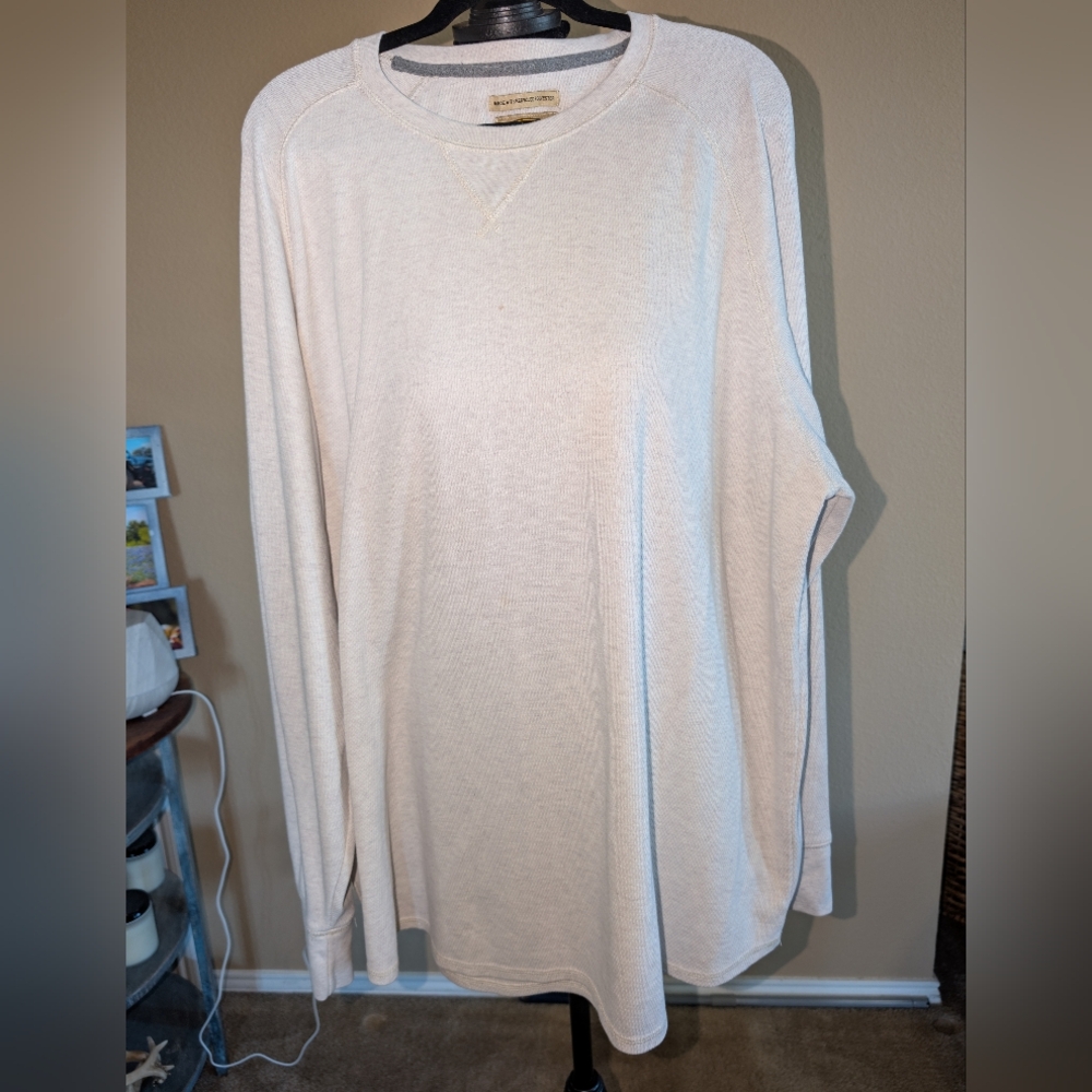 The Foundry Supply Co. Light Grey Long Sleeve Shirt